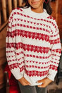 Sweaters White / S / 50%Viscose+28%Polyester+22%Polyamide GeoWest Crew Sweater