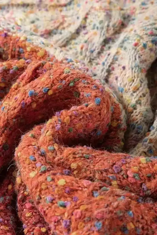 Sweaters Wool Knitted Jumper - Colorful Confetti