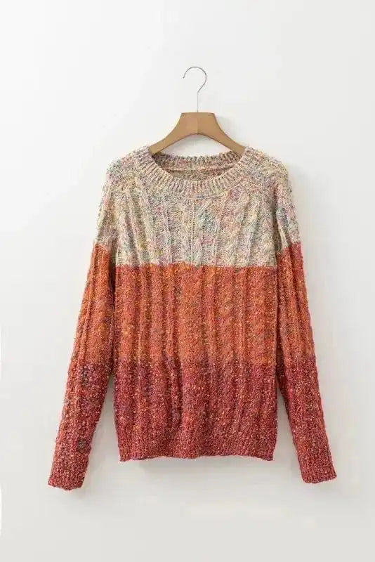 Sweaters Wool Knitted Jumper - Colorful Confetti
