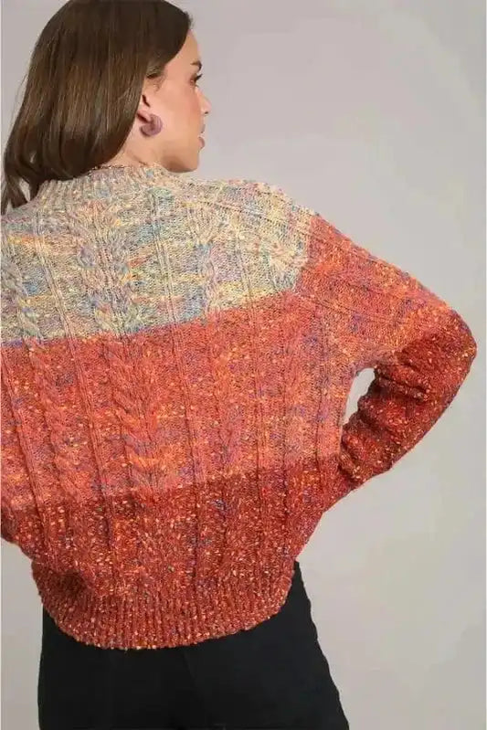 Sweaters Wool Knitted Jumper - Colorful Confetti