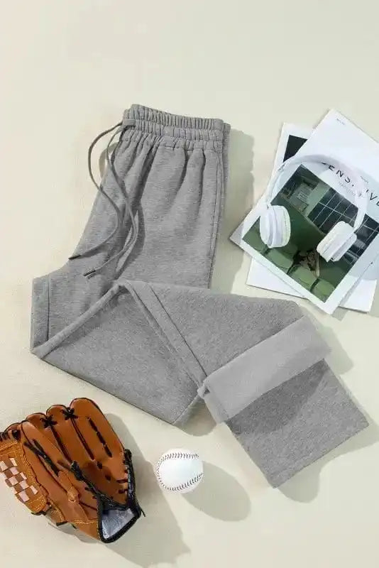 Sweatpants EasyTone Fleece Lined Trousers - Light Grey