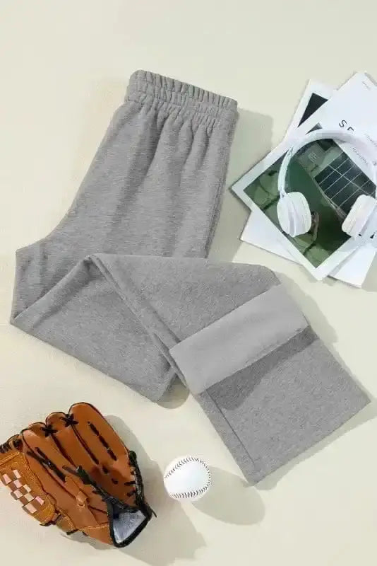 Sweatpants EasyTone Fleece Lined Trousers - Light Grey