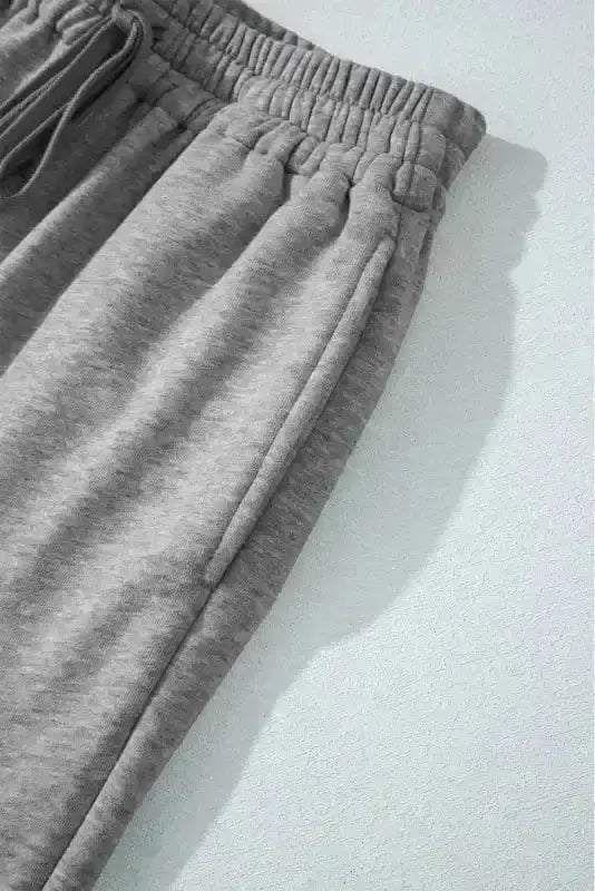 Sweatpants EasyTone Fleece Lined Trousers - Light Grey