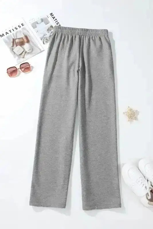 Sweatpants EasyTone Fleece Lined Trousers - Light Grey