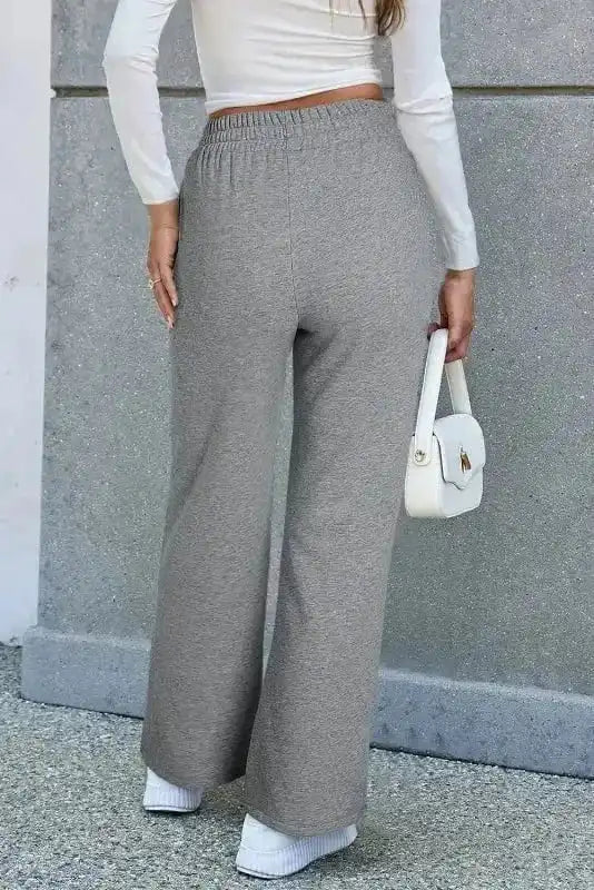 Sweatpants EasyTone Fleece Lined Trousers - Light Grey