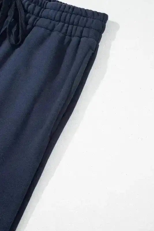 Sweatpants EasyTone Fleece Lined Trousers - Navy Blue