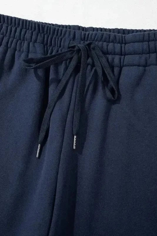 Sweatpants EasyTone Fleece Lined Trousers - Navy Blue