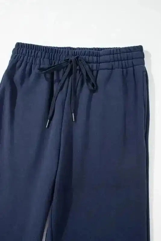 Sweatpants EasyTone Fleece Lined Trousers - Navy Blue