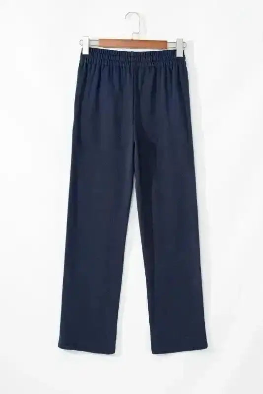 Sweatpants EasyTone Fleece Lined Trousers - Navy Blue