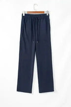 Sweatpants EasyTone Fleece Lined Trousers - Navy Blue