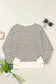 Sweatshirts Amore Striped Graphic Sweatshirt