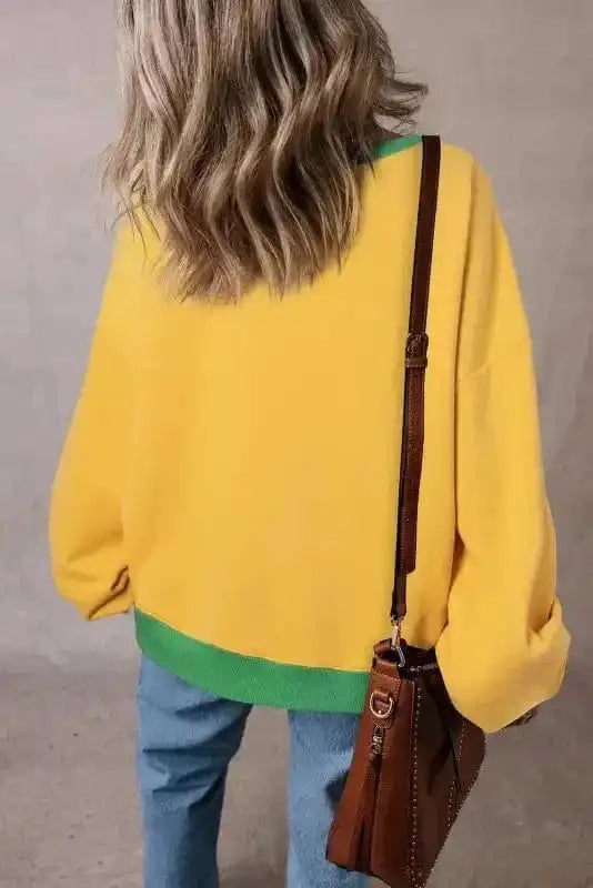 Sweatshirts Casual Oversized Sweatshirt