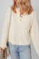 Sweatshirts Cozy Cord Henley Sweatshirt