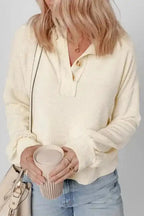 Sweatshirts Cozy Cord Henley Sweatshirt