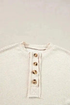 Sweatshirts Cozy Cord Henley Sweatshirt