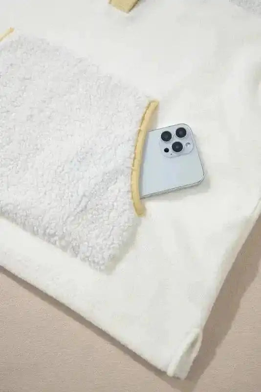 Sweatshirts Cozy Fleece Kangaroo Sweatshirt