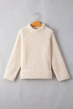 Sweatshirts Cozy High-Neck Fleece Pullover