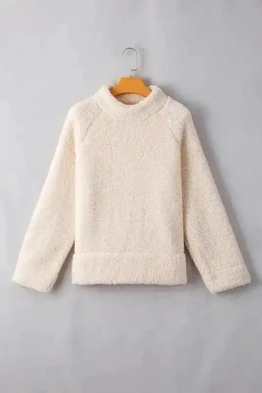 Sweatshirts Cozy High-Neck Fleece Pullover