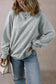 Sweatshirts Loose Crew Neck Fleece Sweatshirt