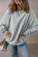 Sweatshirts Loose Crew Neck Fleece Sweatshirt