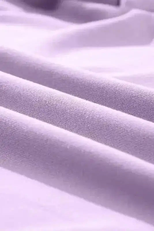 Sweatshirts Orchid Rib Knit Sweatshirt
