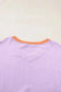 Sweatshirts Orchid Rib Knit Sweatshirt