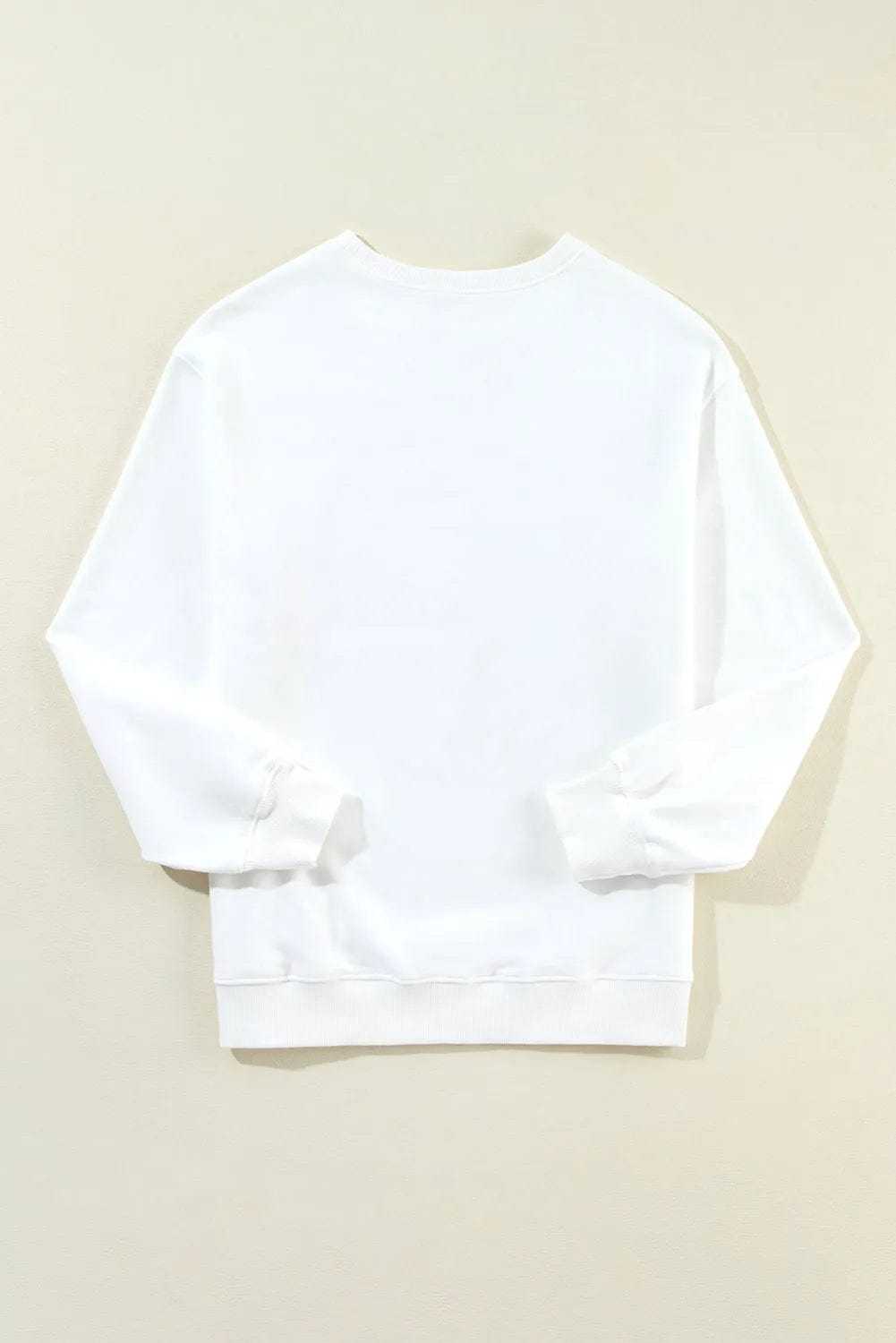 Sweatshirts Relaxed American Flag Print Sweatshirt