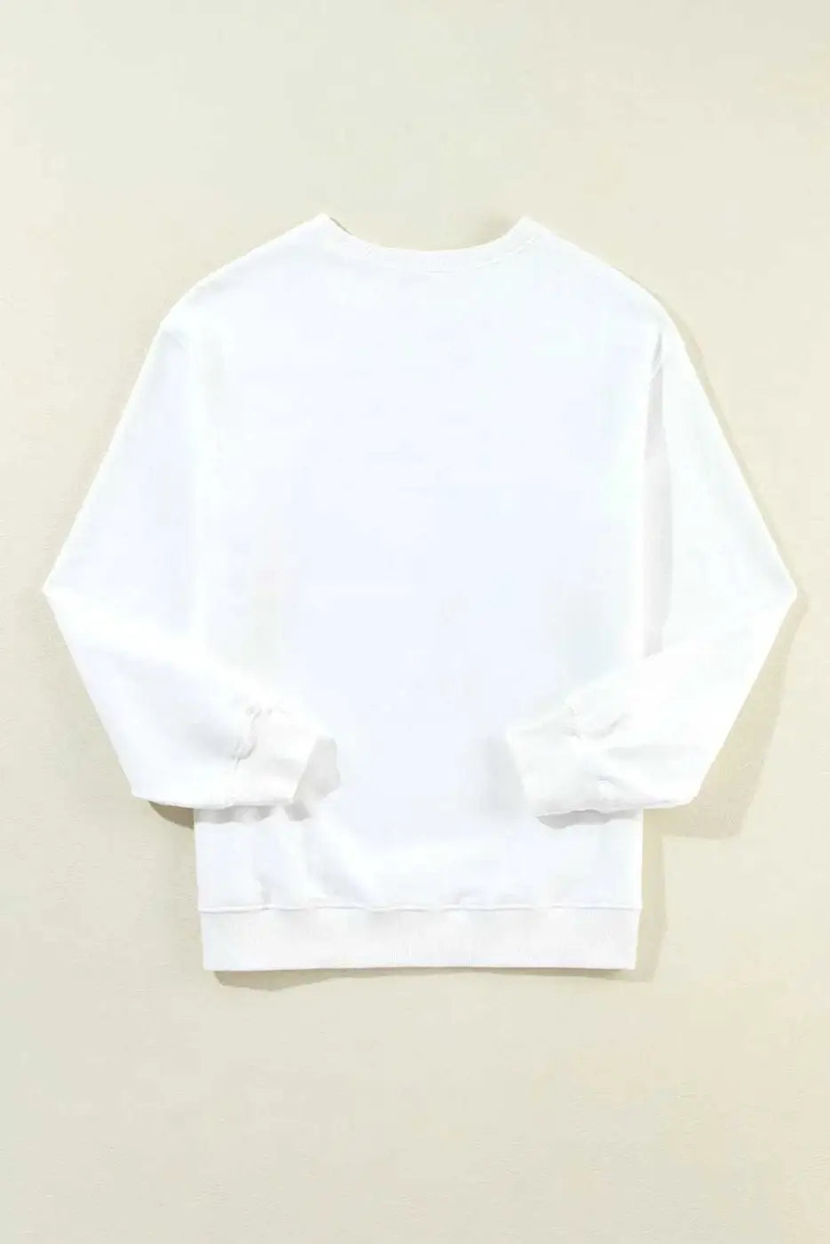 Sweatshirts Relaxed American Flag Print Sweatshirt