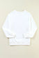 Sweatshirts Relaxed American Flag Print Sweatshirt