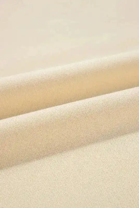 Sweatshirts Relaxed Fit Button-Sleeve Sweatshirt