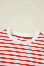 Sweatshirts Urban Stripe Loose Sweatshirt