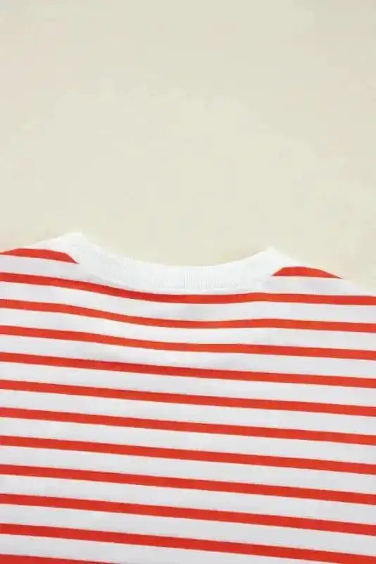 Sweatshirts Urban Stripe Loose Sweatshirt