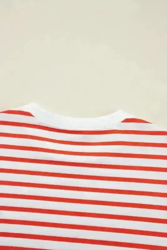 Sweatshirts Urban Stripe Loose Sweatshirt