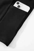 Swim Bottoms Crossover High Waist Swim Skort