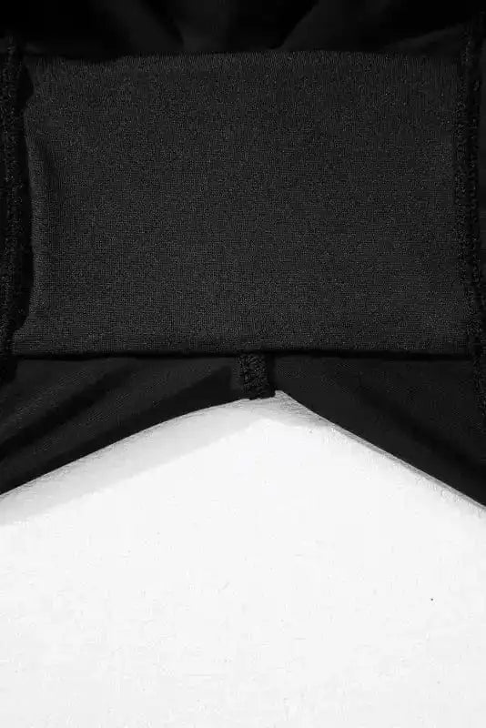 Swim Bottoms Crossover High Waist Swim Skort