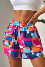 Swim Bottoms Rose GeoWave Swim Shorts