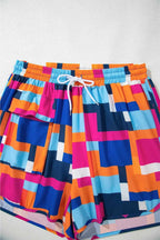Swim Bottoms Rose GeoWave Swim Shorts