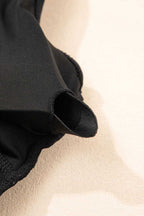 Swim Dresses Black Swim Dress - One-Piece