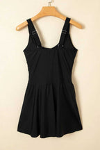Swim Dresses Black Swim Dress - One-Piece