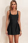 Swim Dresses Sleek Side-Tied Swim Dress