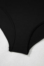 Swim Dresses Sleek Side-Tied Swim Dress