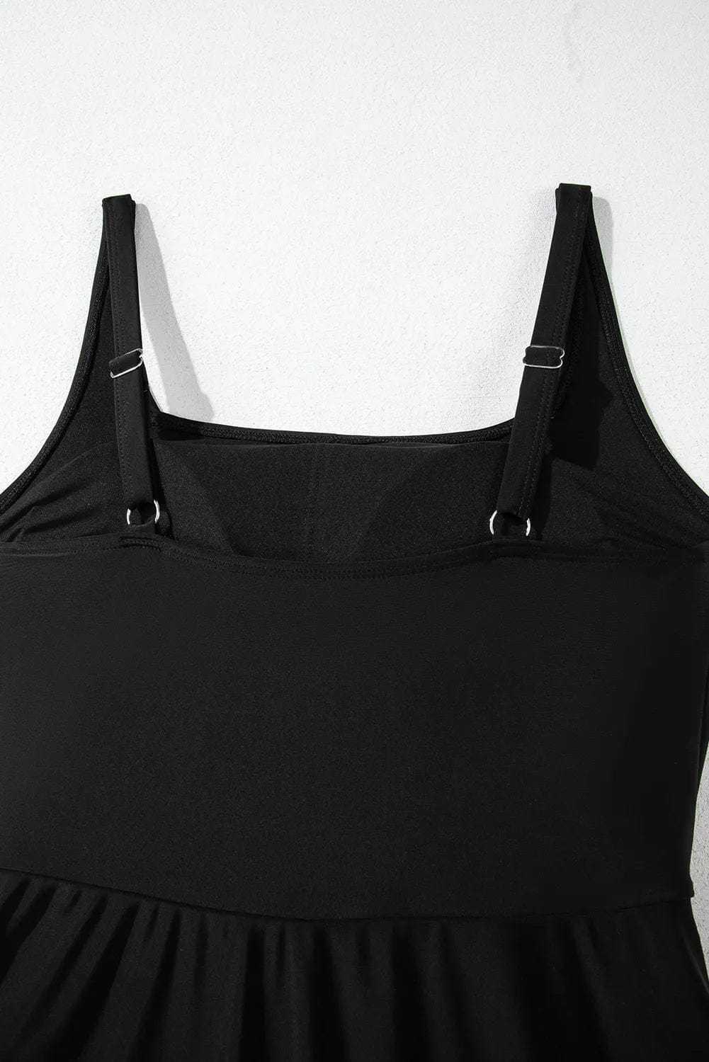 Swim Dresses Sleek Side-Tied Swim Dress