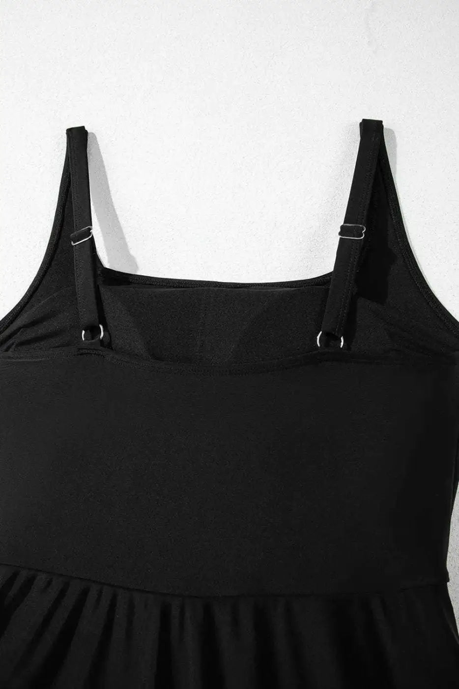 Swim Dresses Sleek Side-Tied Swim Dress