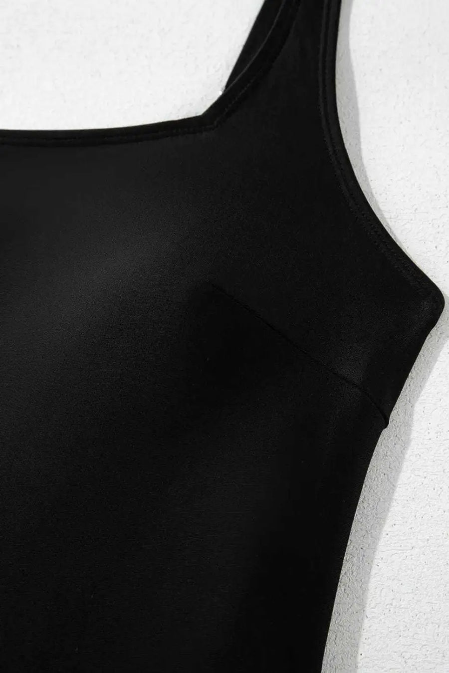 Swim Dresses Sleek Side-Tied Swim Dress