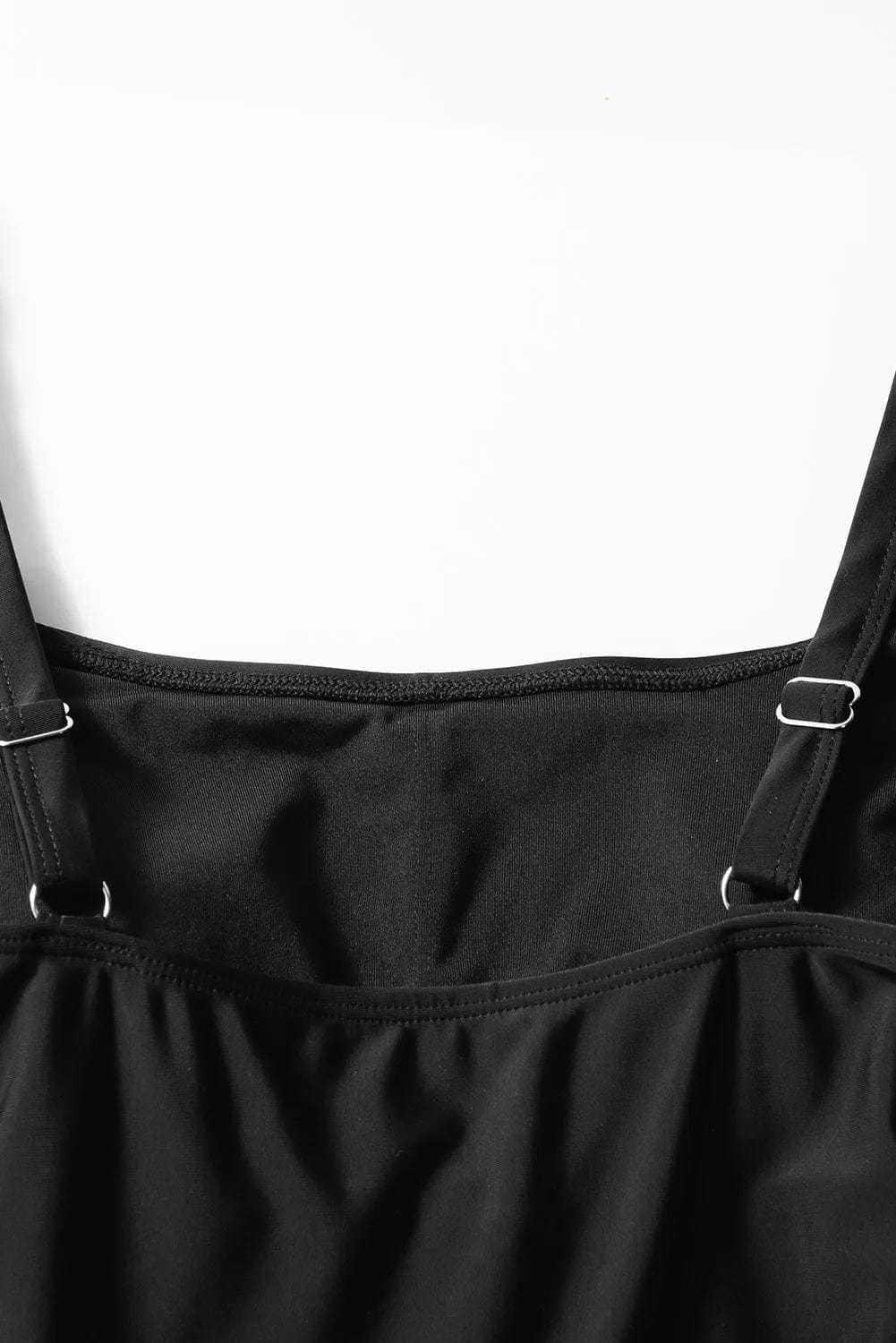 Swim Dresses Sleek Side-Tied Swim Dress