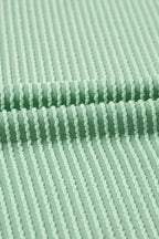 T Shirt Dresses Corded Knit Mini Dress - Mint Green Perfection