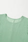 T Shirt Dresses Corded Knit Mini Dress - Mint Green Perfection