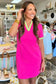 T Shirt Dresses Elegant Edge T-Shirt Dress