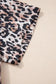 T Shirt Dresses Leopard Print T-Shirt Dress - Brown