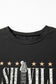 T Shirt Dresses Nashville Guitar Mini Dress Black – Rock & Roll Party Dress